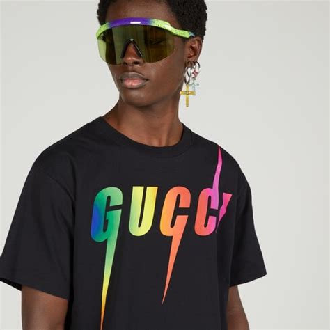 gucci shirt blade print|gucci men tshirt blade.